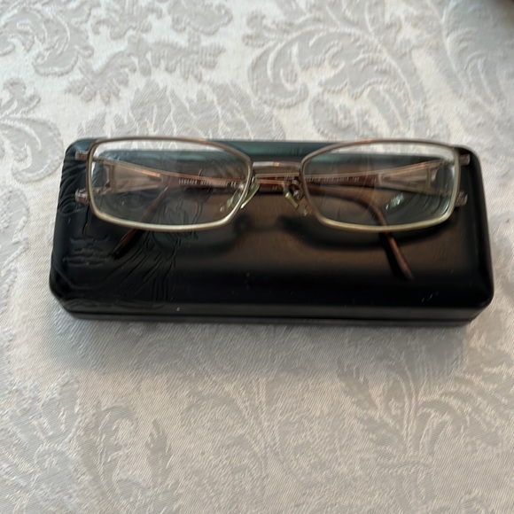 Vintage Versace Glasses 👓 with script= R. -725-100 x 170, L. -700-150 x 171 - Picture 4 of 5